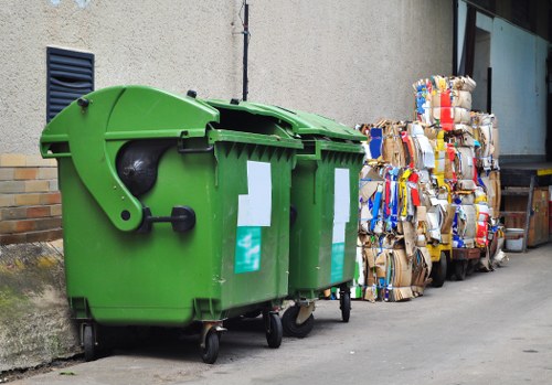 Northolt commercial waste collection truck